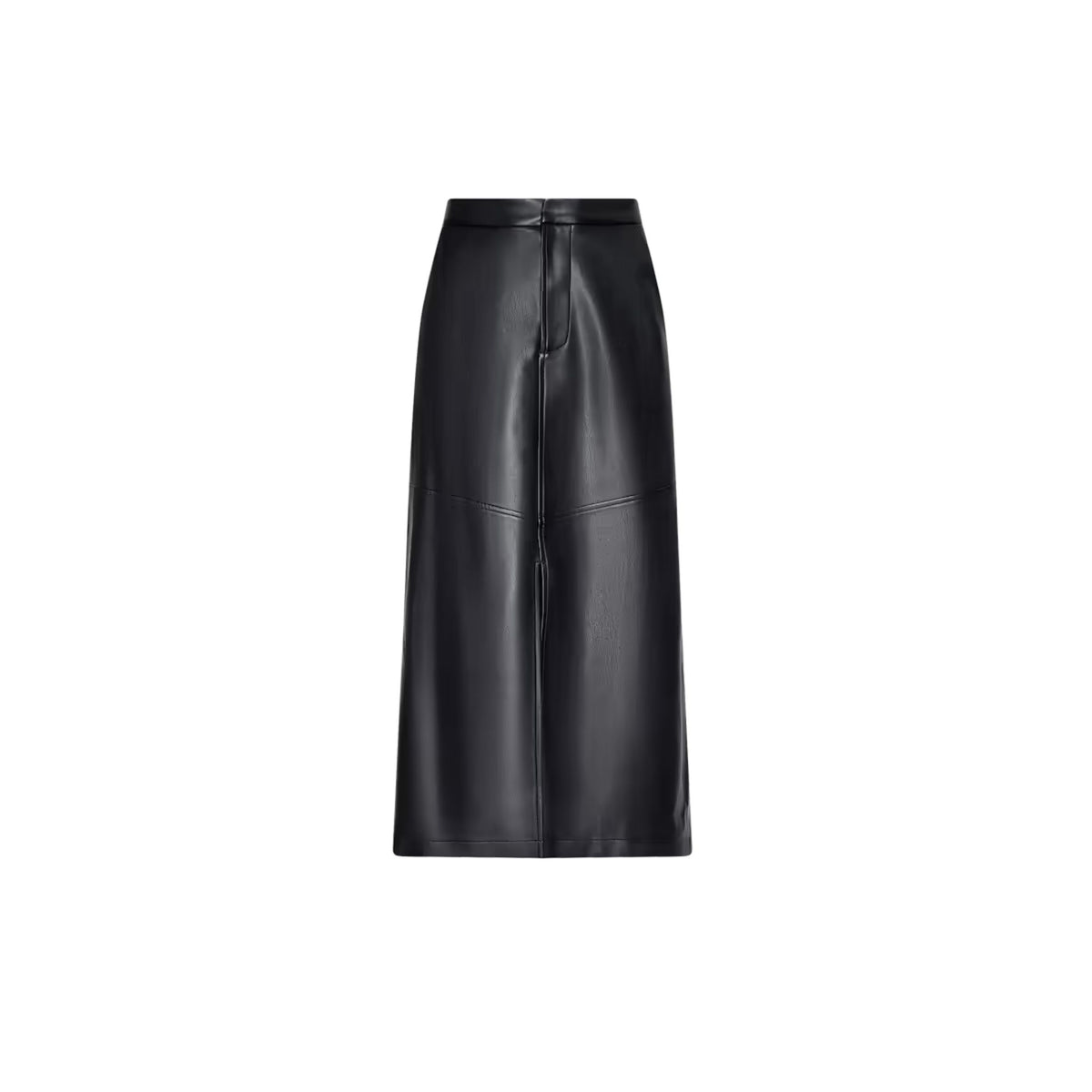 Robyn Vegan Leather Skirt - Black