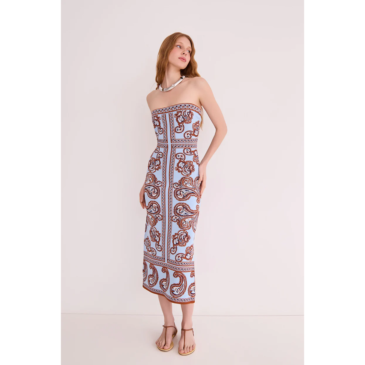 Rome Dress - Sierra Paisley Sky
