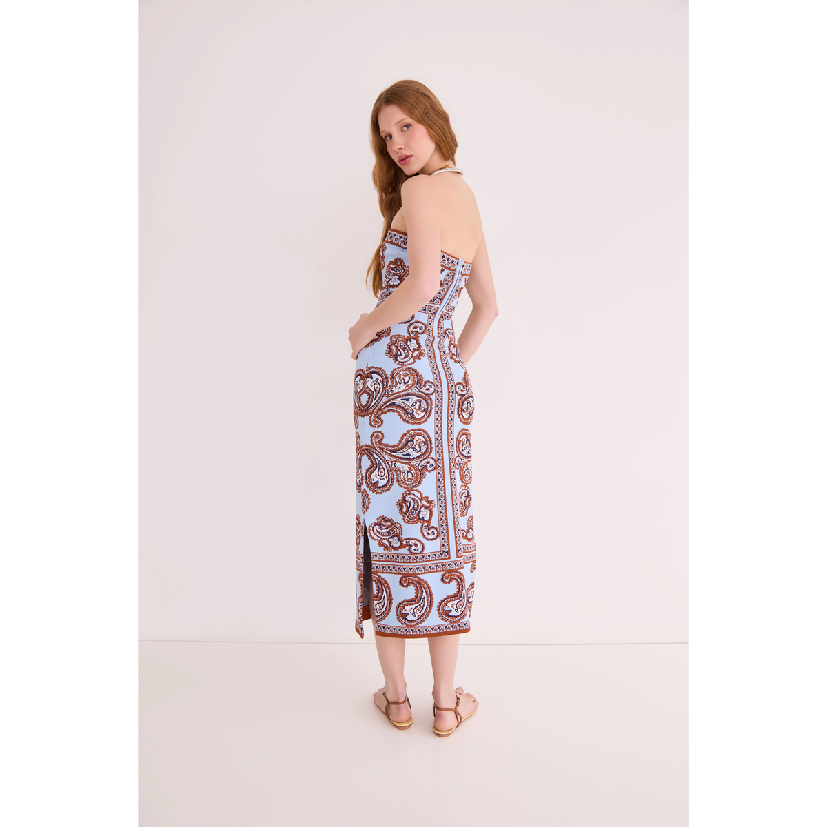 Rome Dress - Sierra Paisley Sky