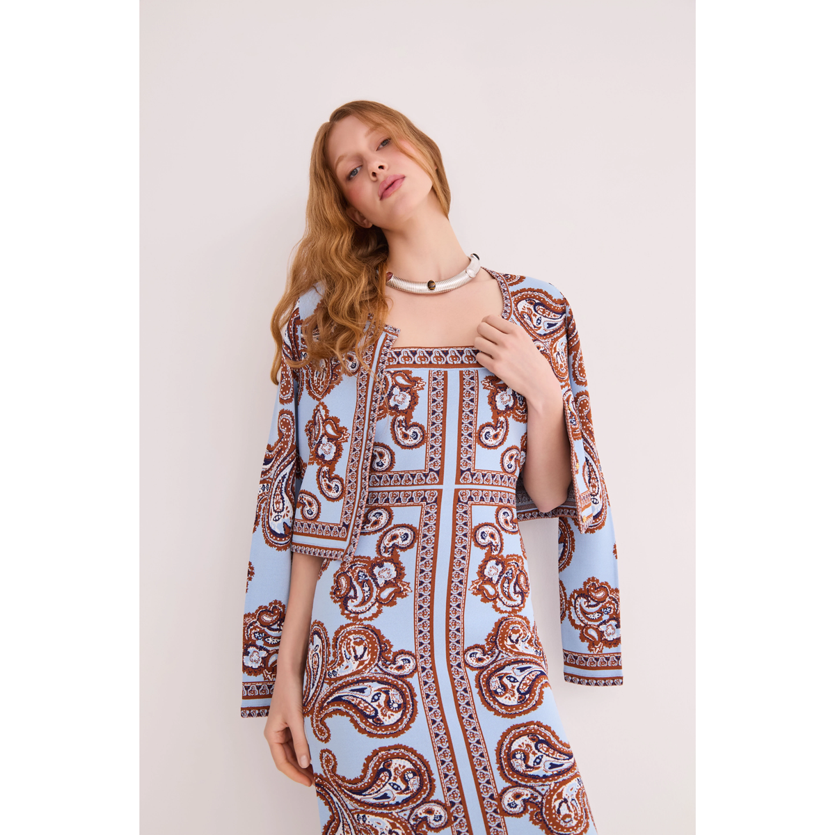 Rome Dress - Sierra Paisley Sky