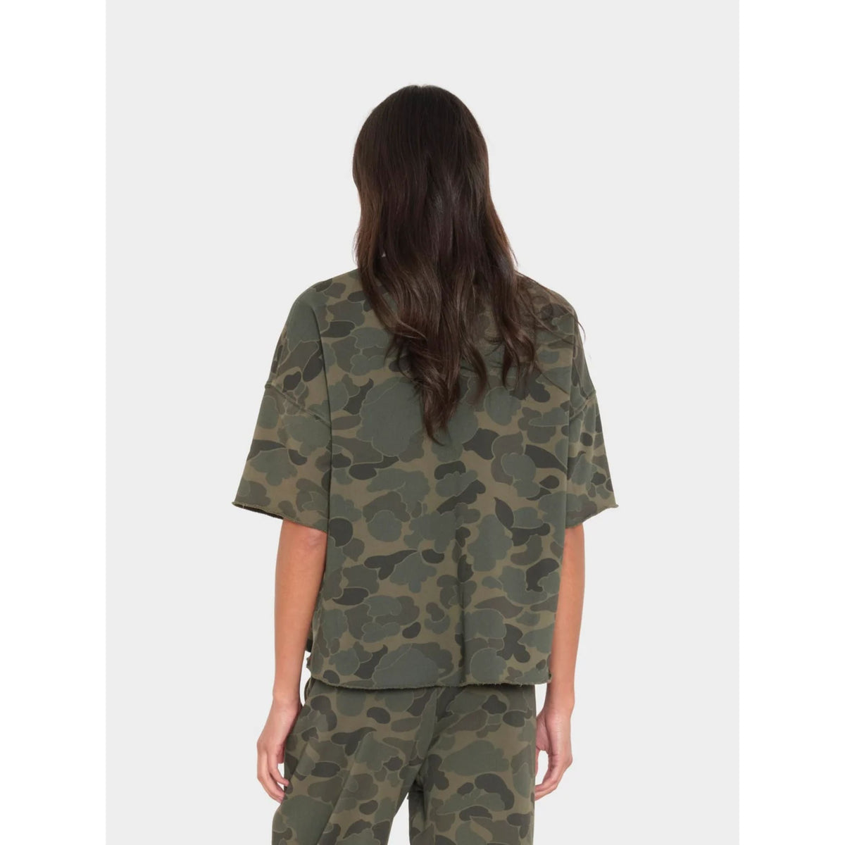 Romeo Tee - Camo Sage
