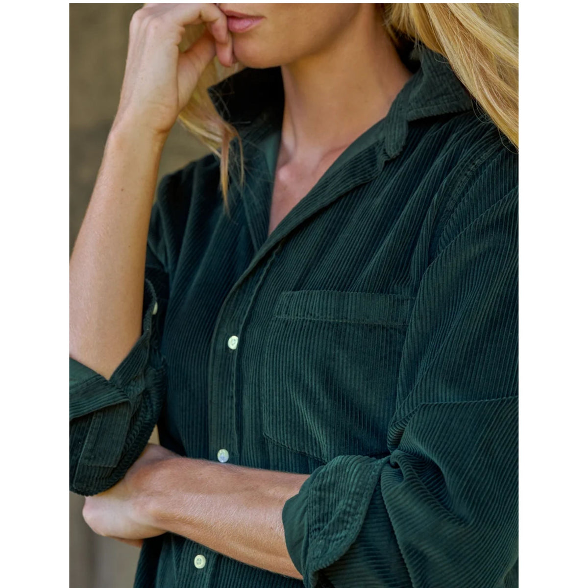 Rory Maxi Shirtdress - Peacock