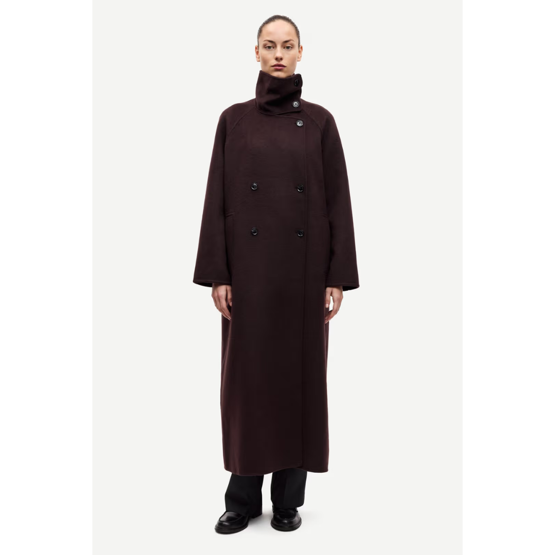 Sahanne Coat - Black Coffee