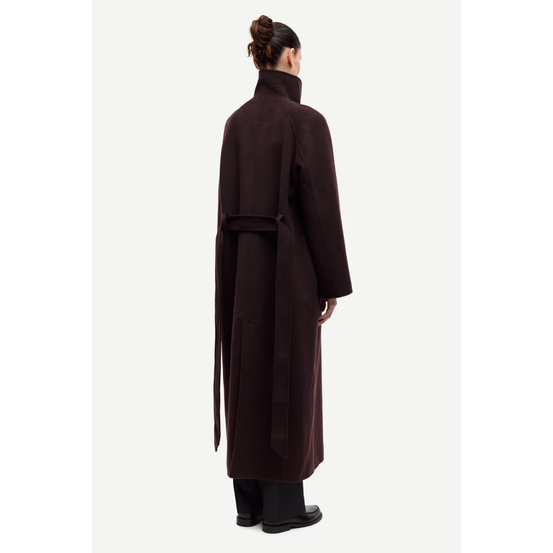 Sahanne Coat - Black Coffee