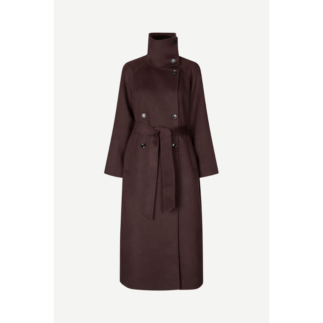 Sahanne Coat - Black Coffee