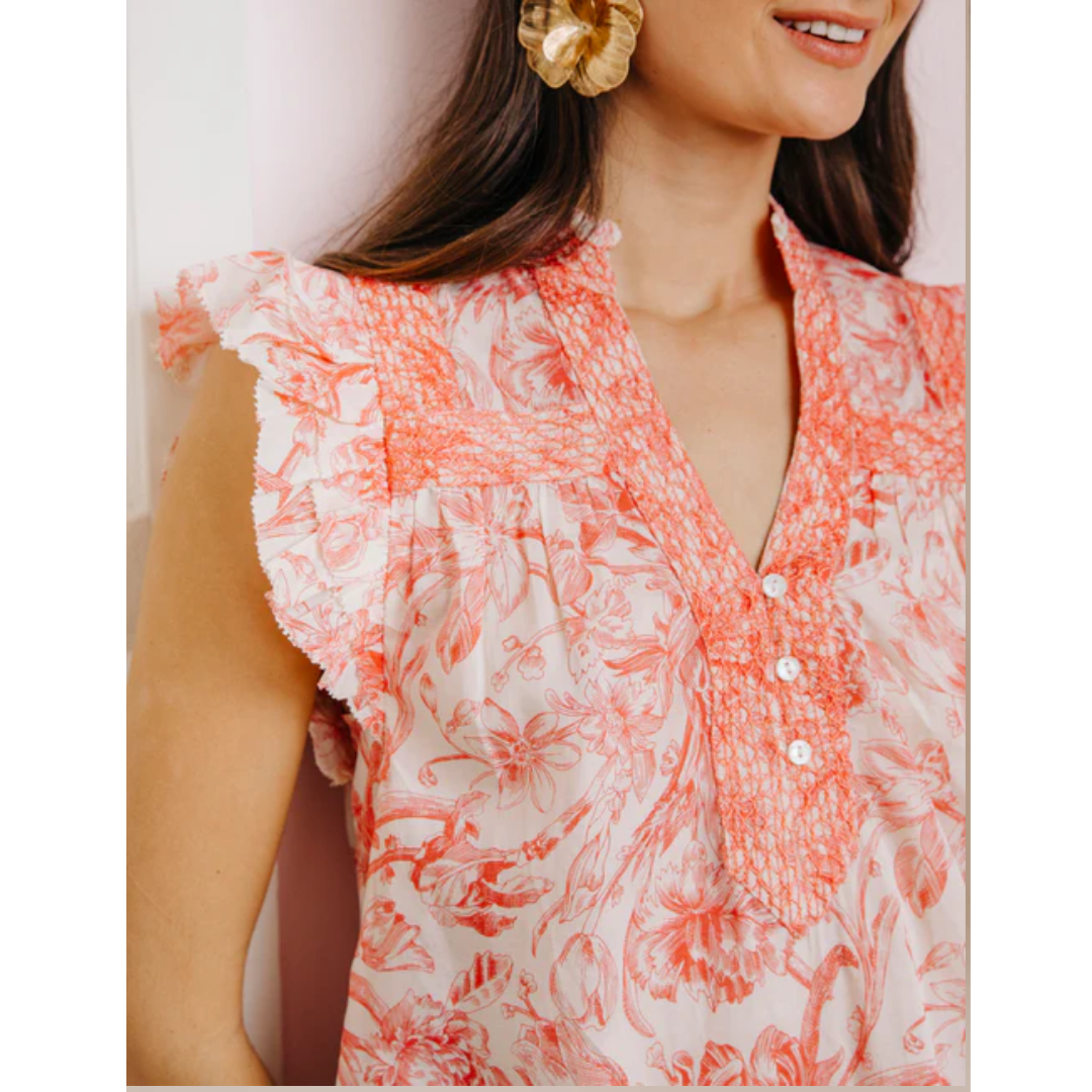 Sara Top - Joni Print