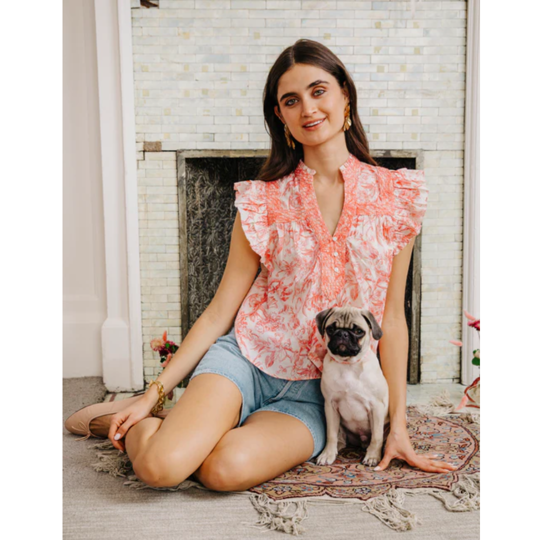 Sara Top - Joni Print