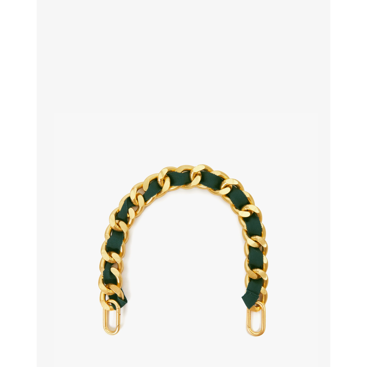 Shortie Strap - Evergreen Grosgain Chain