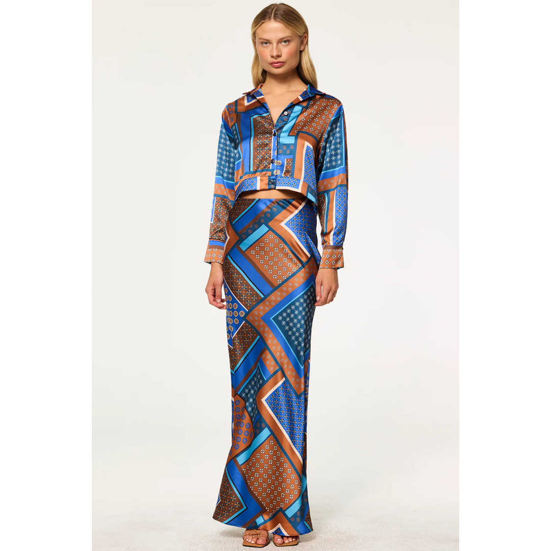Sierra Skirt - Tile Patchwork