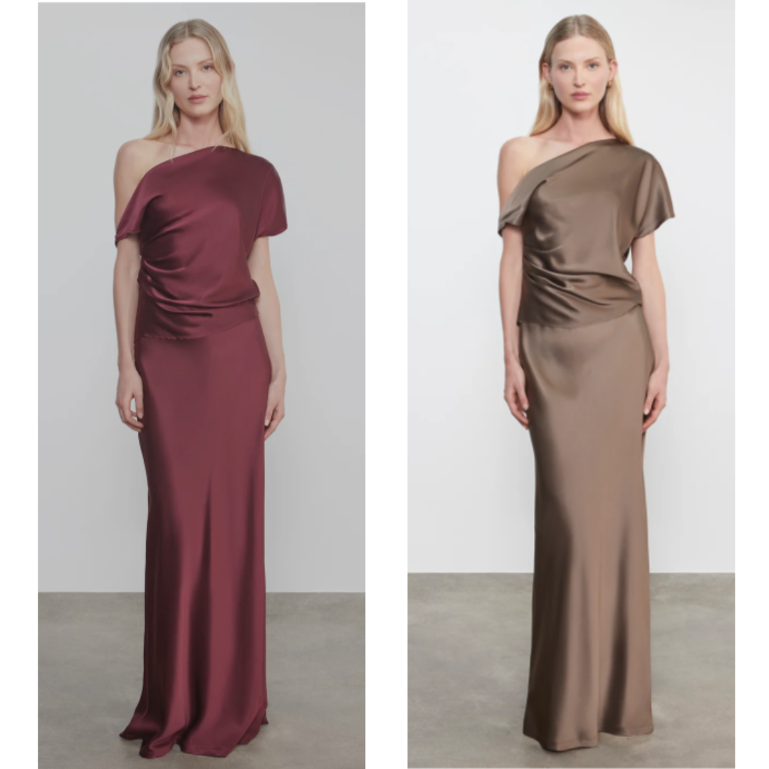 Silk Full Length Skirt