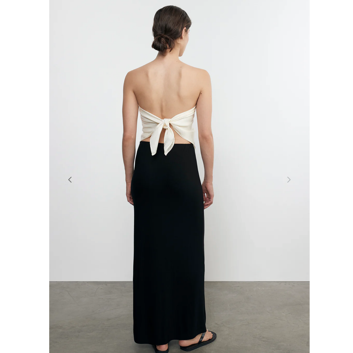 Silk Jersey Bias Skirt