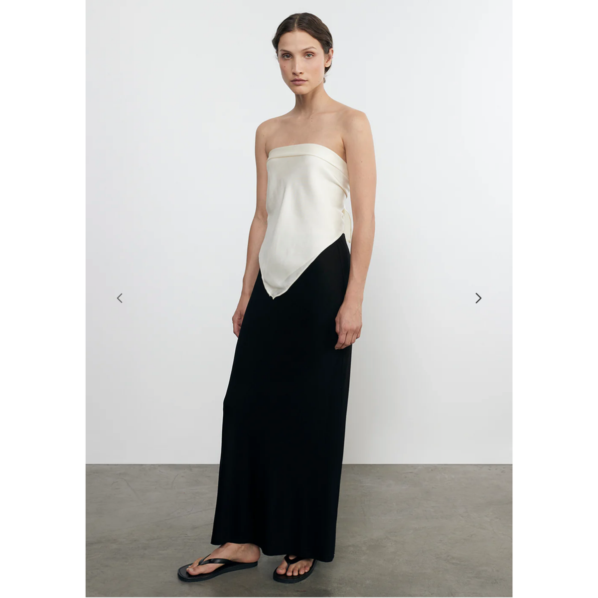 Silk Jersey Bias Skirt