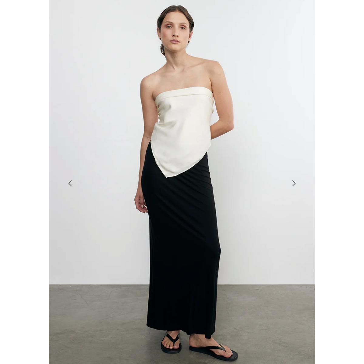 Silk Jersey Bias Skirt