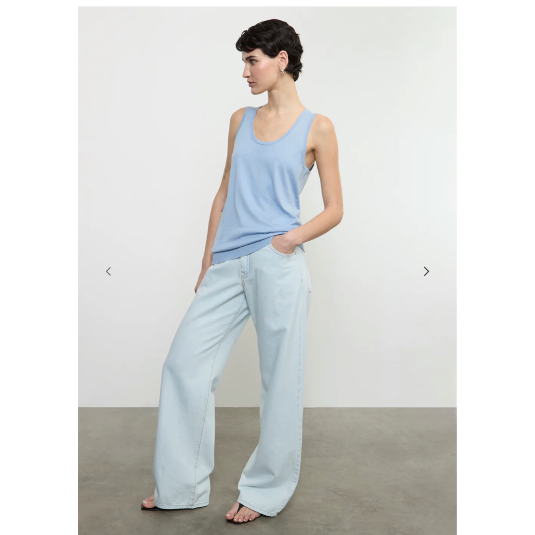 Slouchy Straight Jean