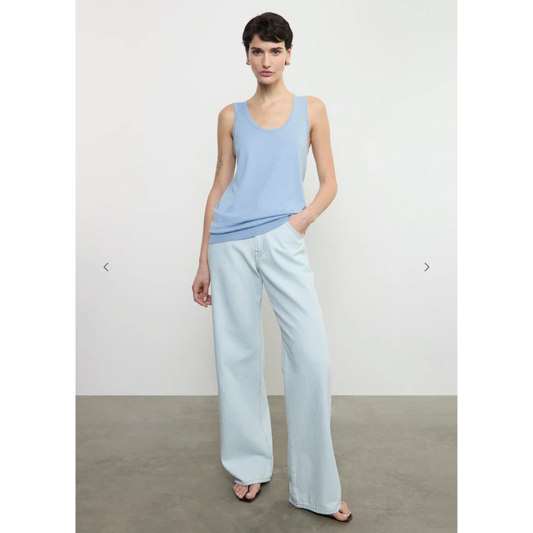 Slouchy Straight Jean