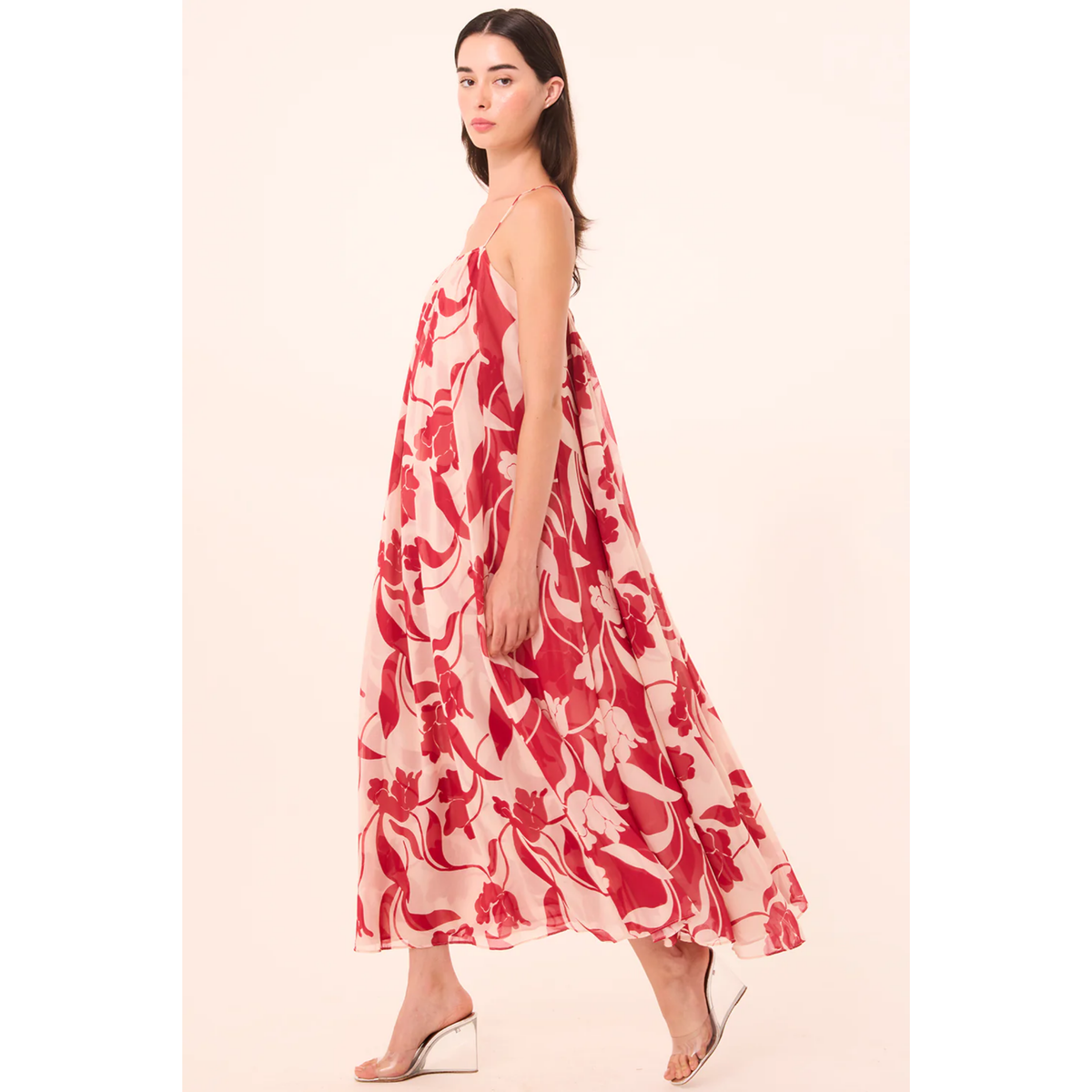 Stella Dress - Cherry Flora Mix