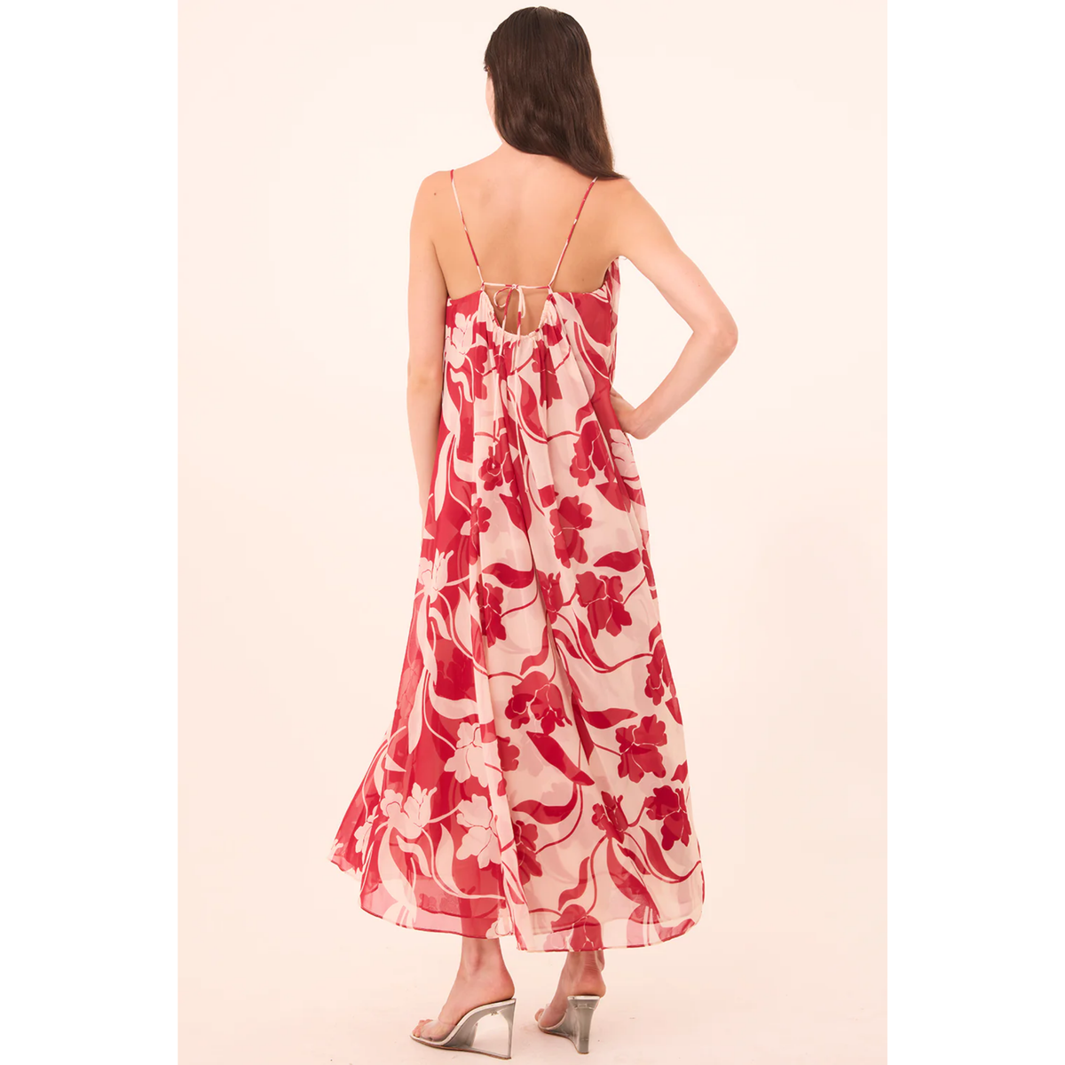 Stella Dress - Cherry Flora Mix