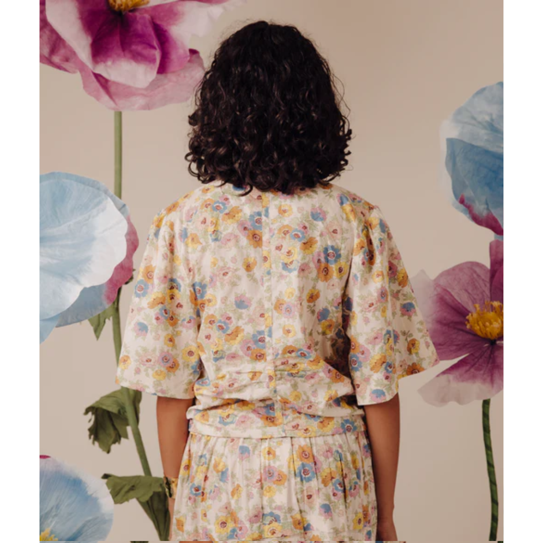 Liberty Fabric Sylvan Top - Madeline Print