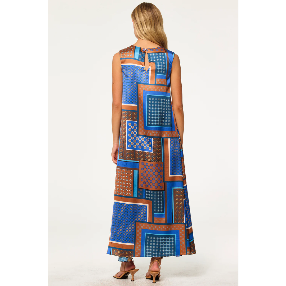 Sylvie Dress - Tile Patchwork