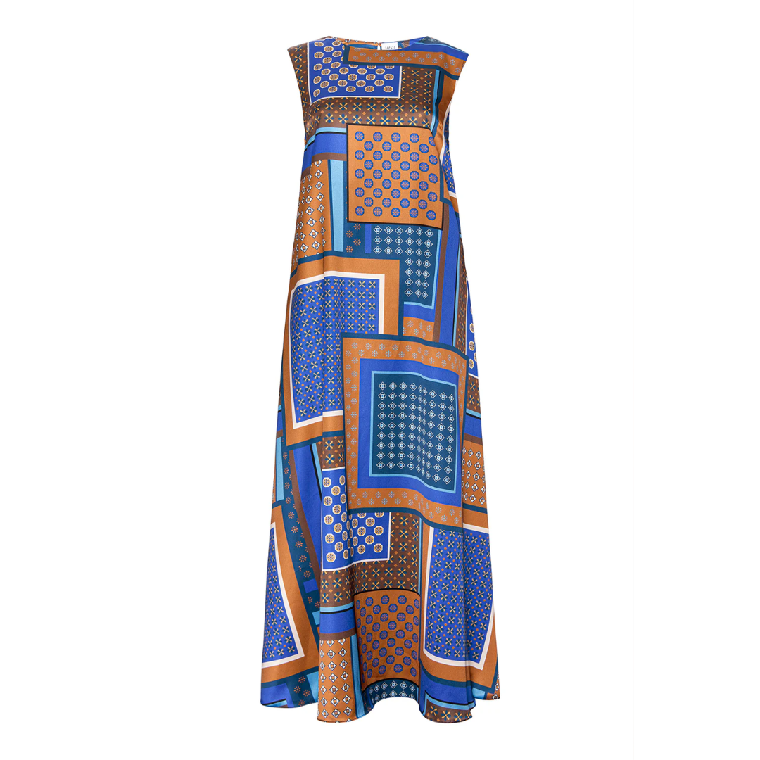 Sylvie Dress - Tile Patchwork