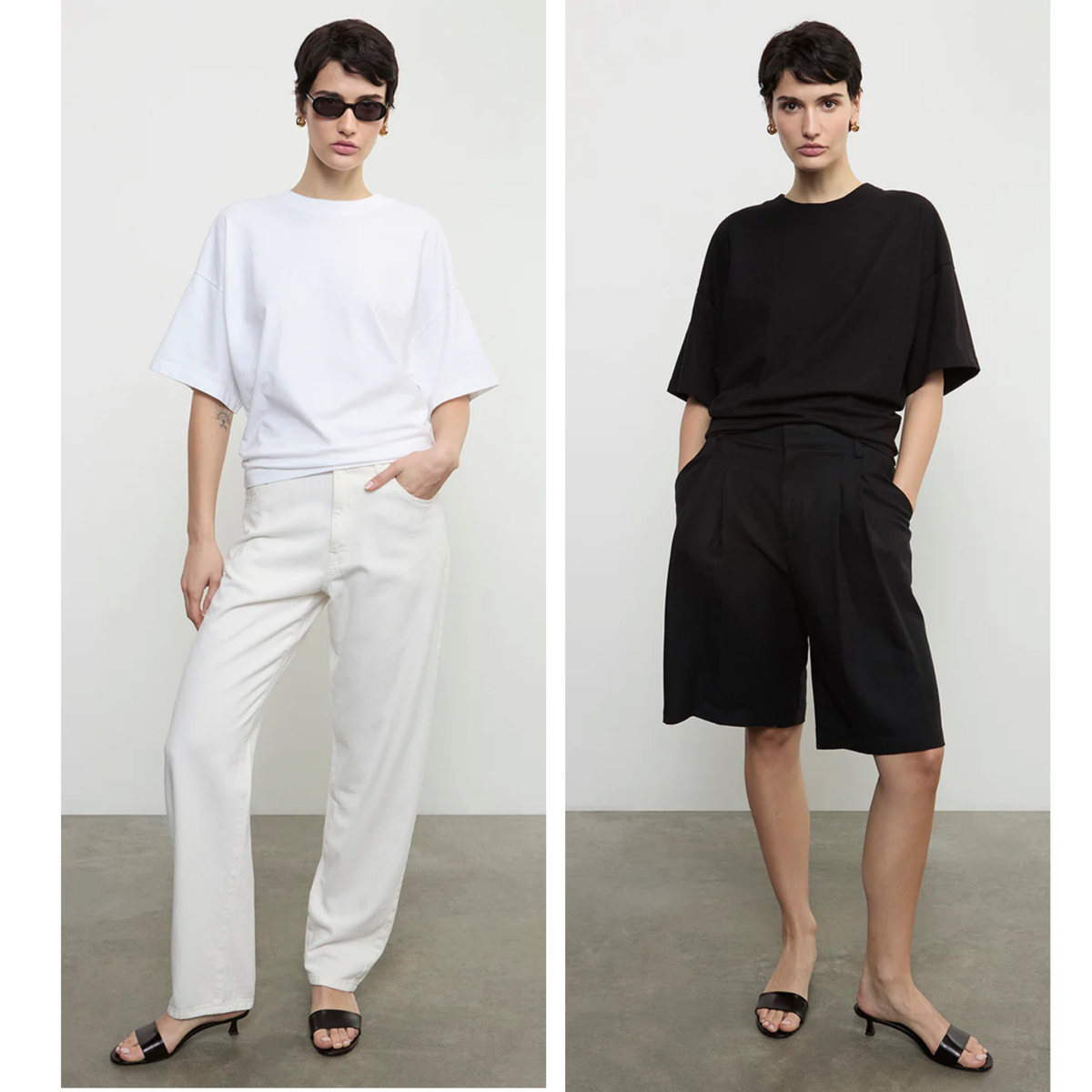 Short Sleeve Supima Curve Tee