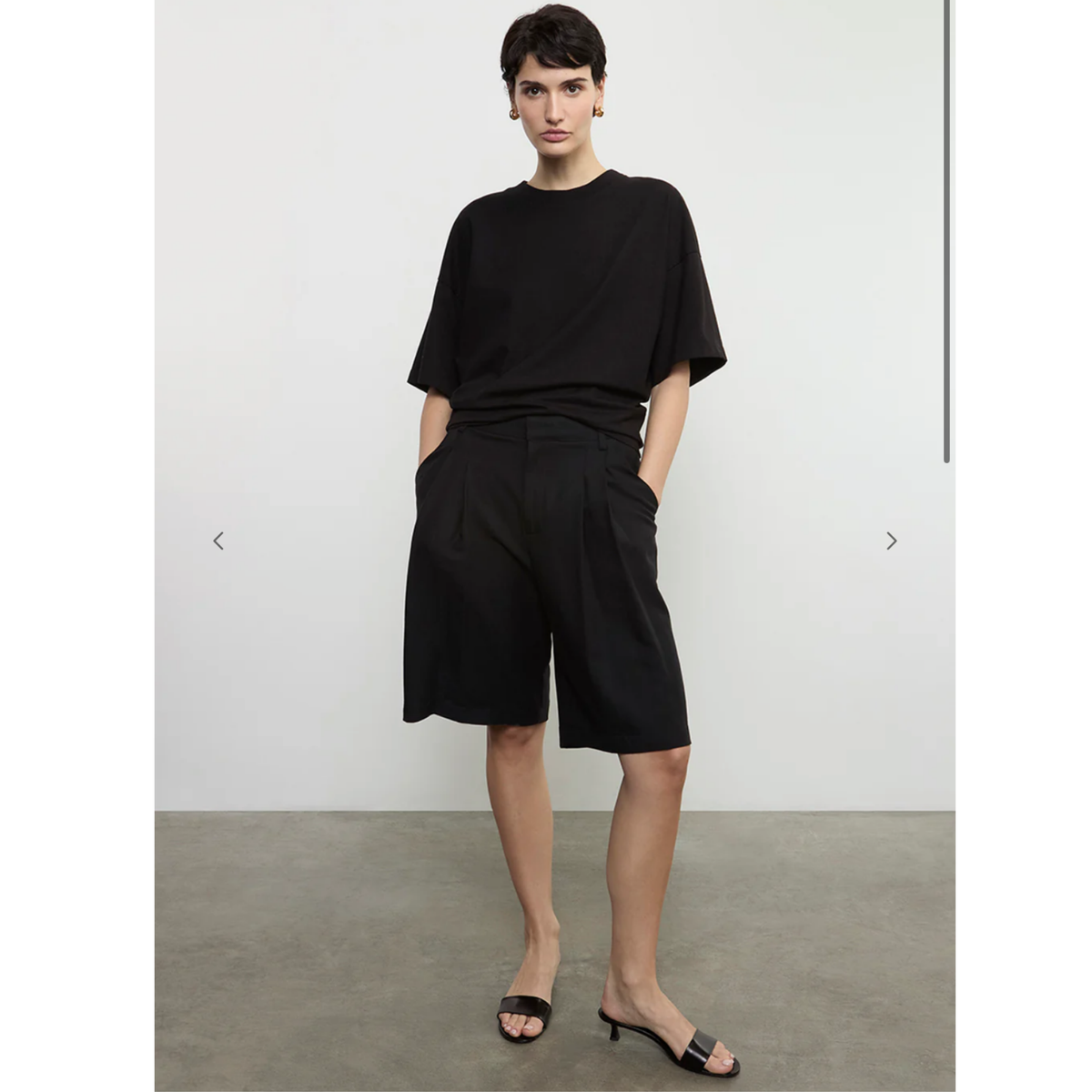 Short Sleeve Supima Curve Tee