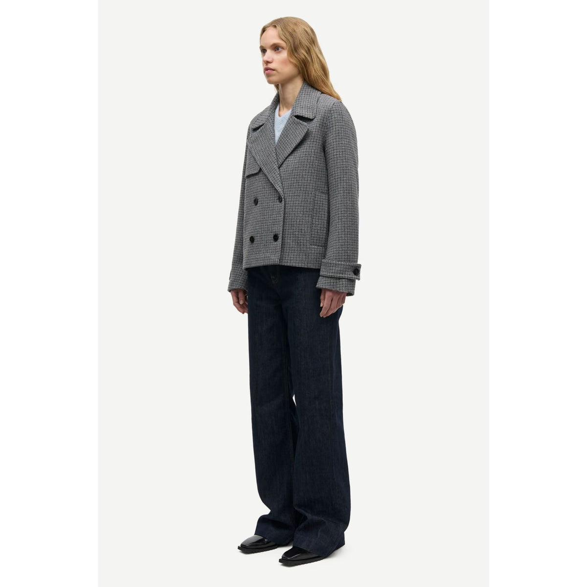 Samarta Jacket - Grey Mel. Ch