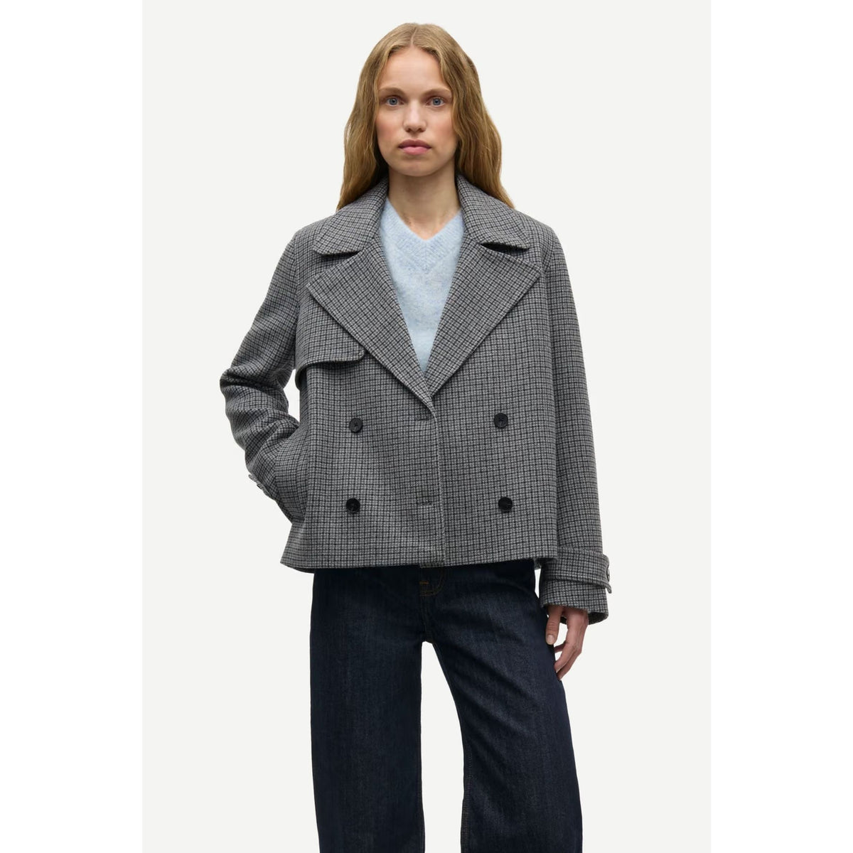Samarta Jacket - Grey Mel. Ch