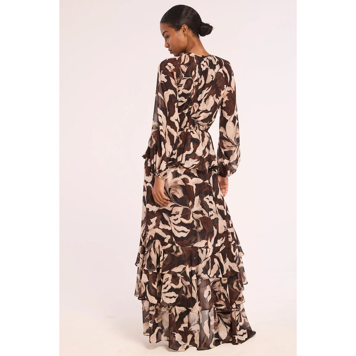 Sanaz Dress - Chocolate Swirl