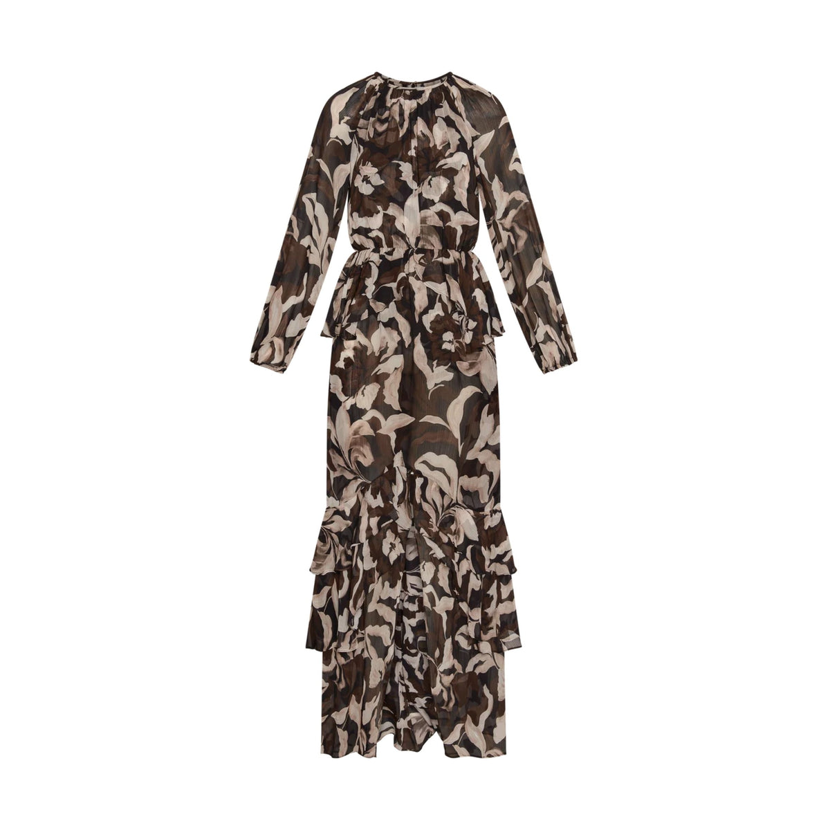 Sanaz Dress - Chocolate Swirl