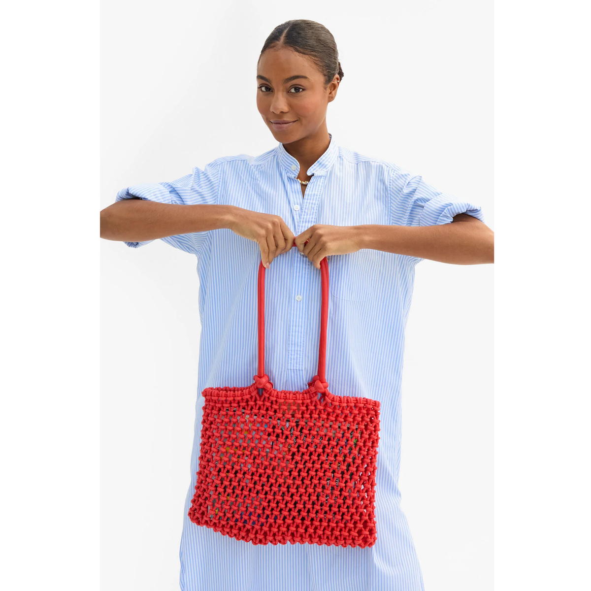 Sandy Tote - Bright Poppy