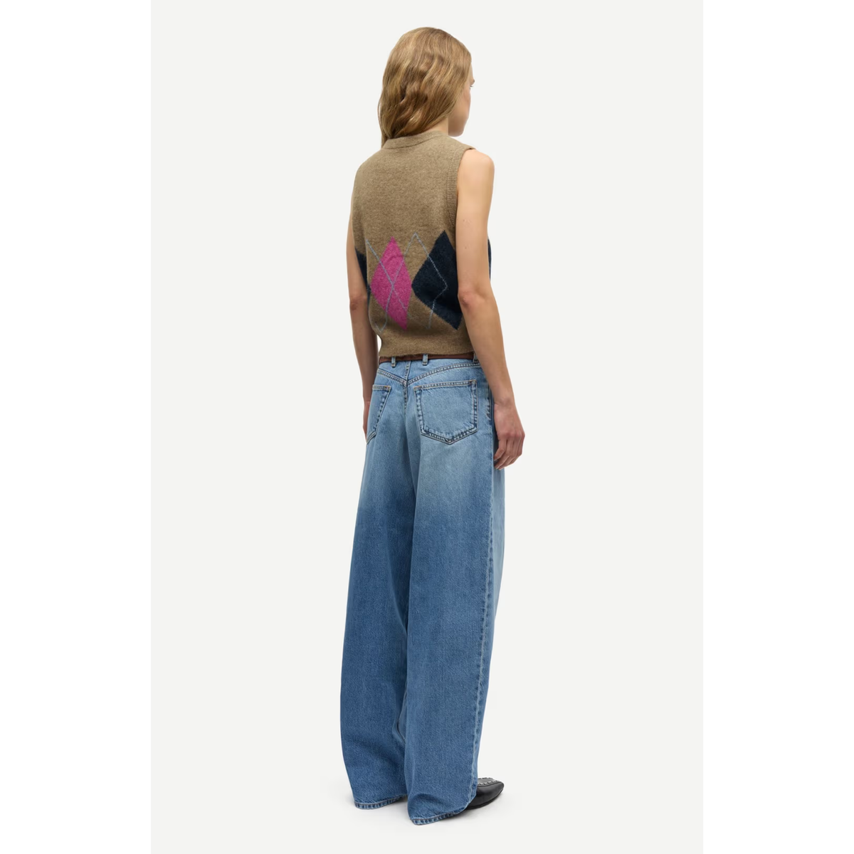 Sanoura Vest - Lead Gray