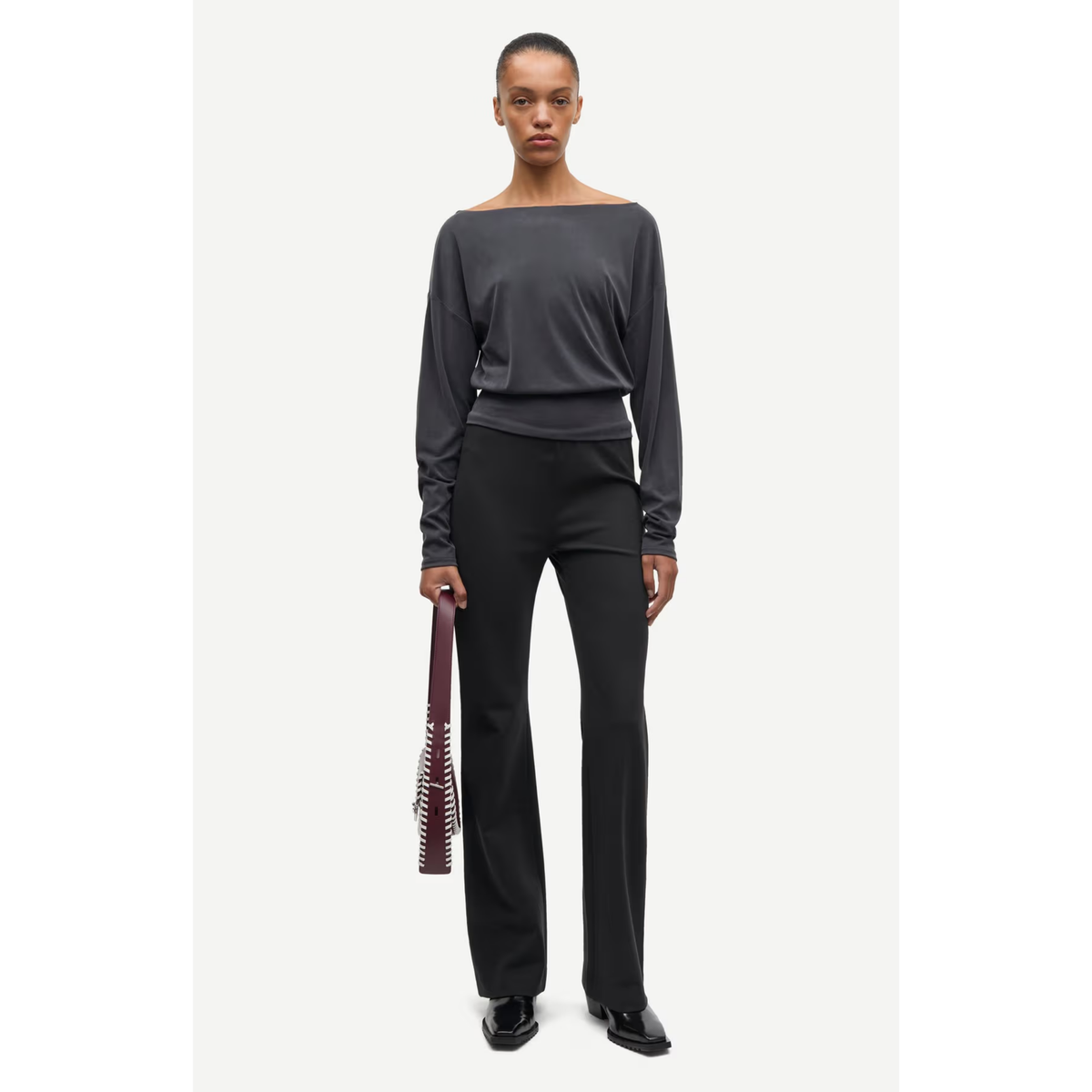 Sasusu L/S Top - Black