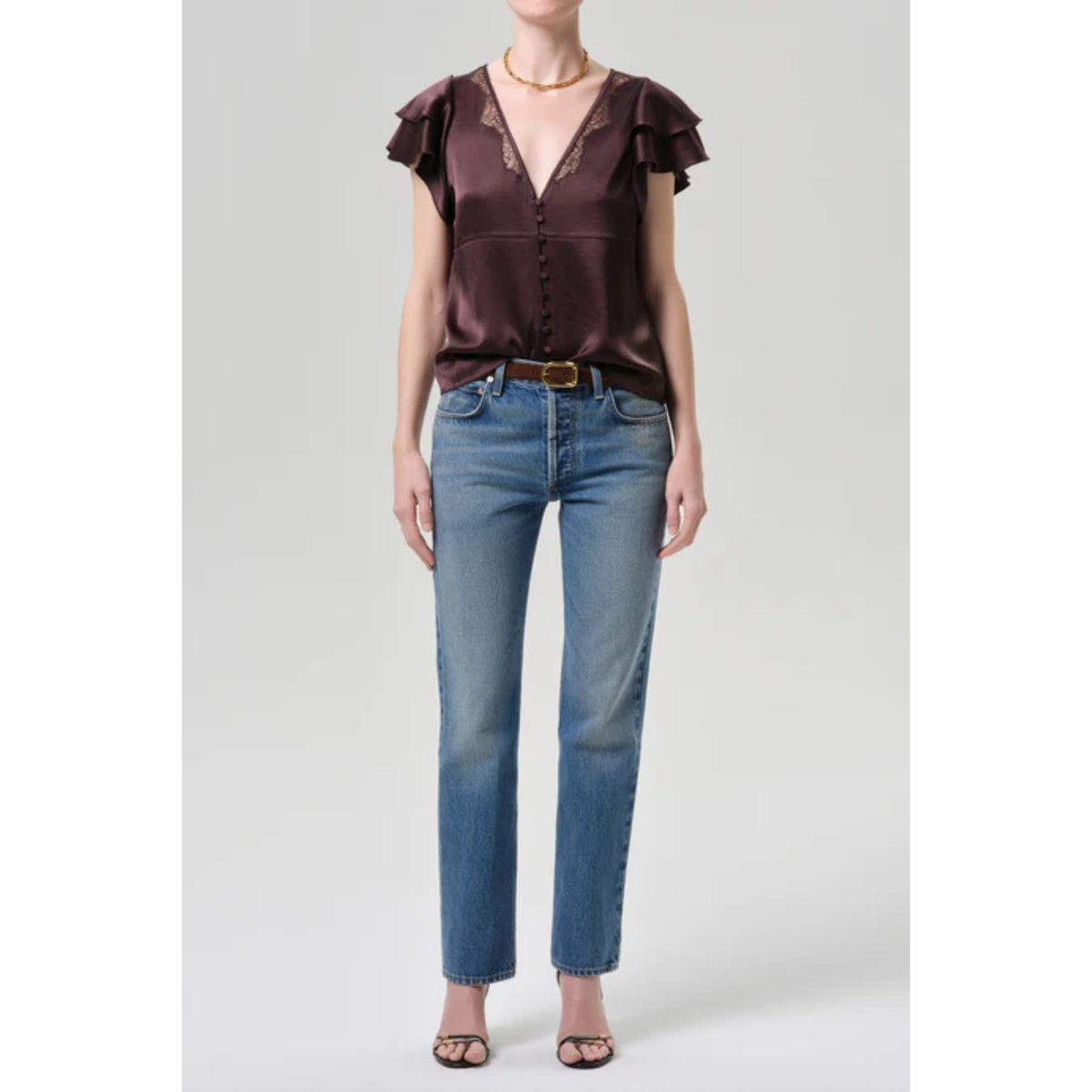 Savannah Cigarette Jean - Patina