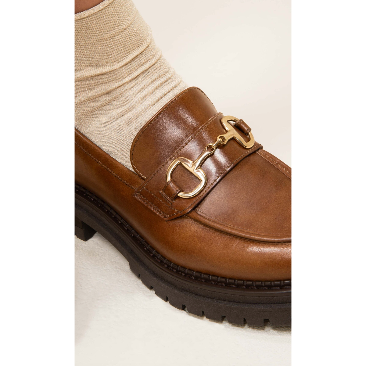 Bit Strap Loafers