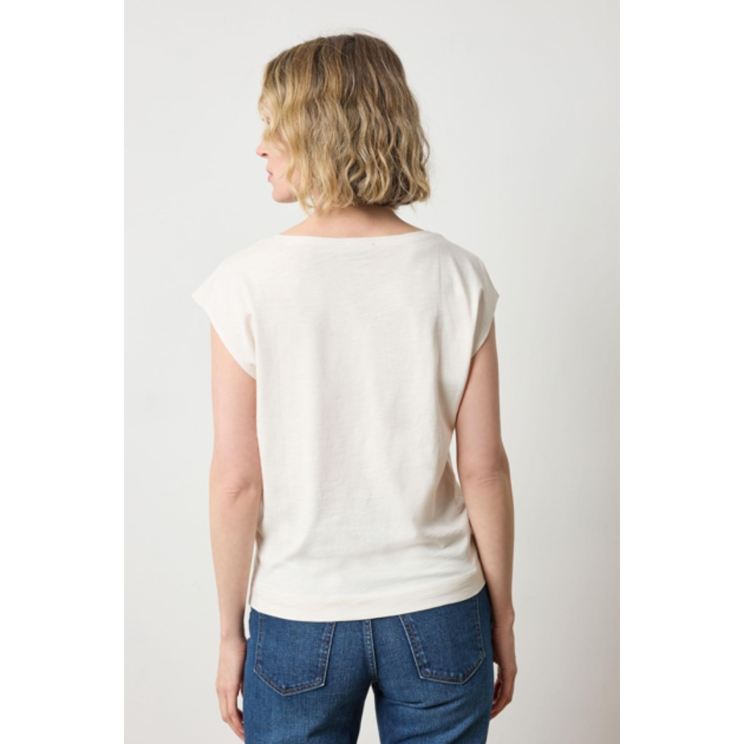 Seamed Wedge Tee