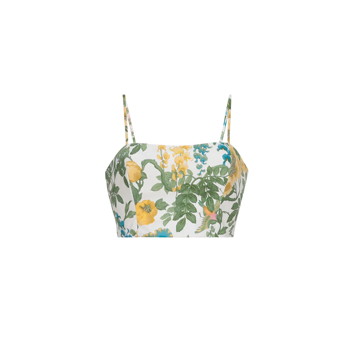 Seema Top - Flora Meadow Ivory