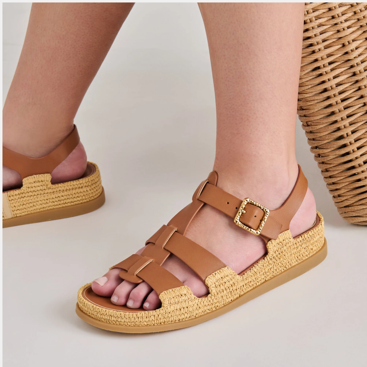 Sheena Sandal - Saddie Leather