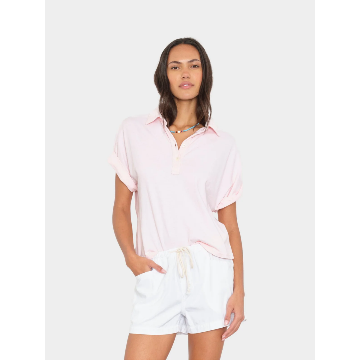 Simon Top - Pink Drop