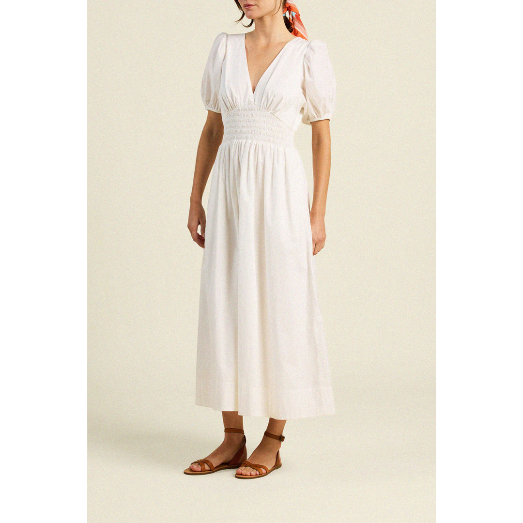 Sonia Dress - White