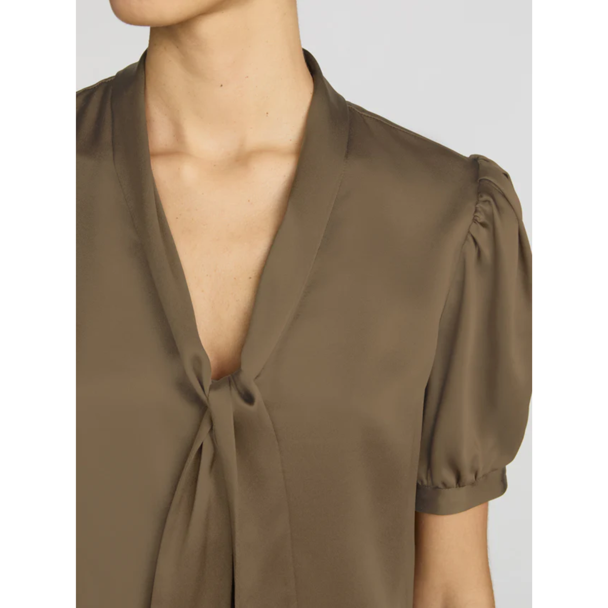 Sonnet Blouse - Moss