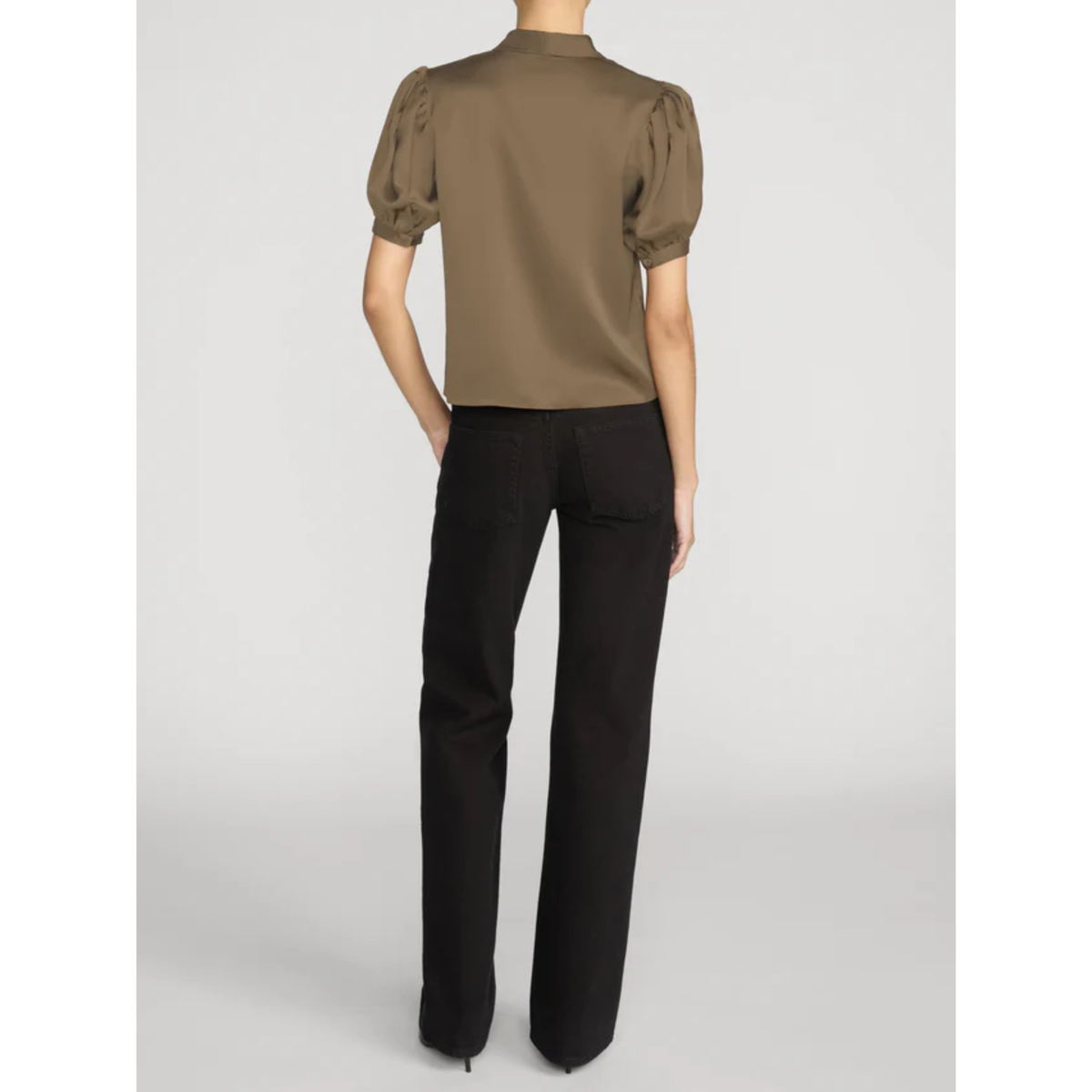 Sonnet Blouse - Moss