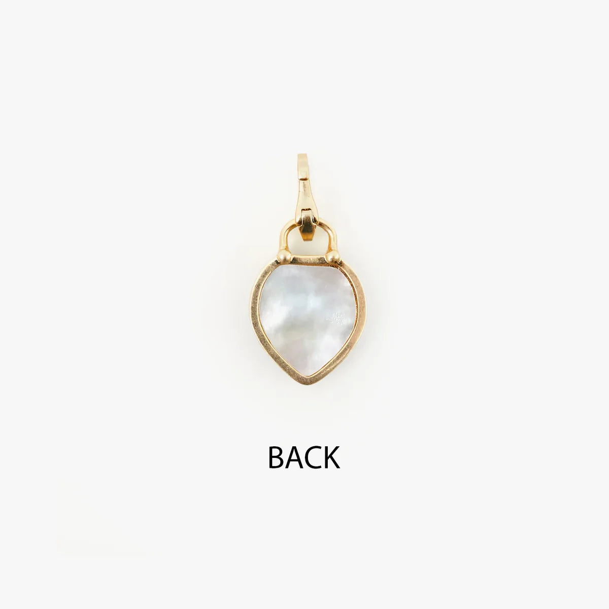 Stone Padlock Charm