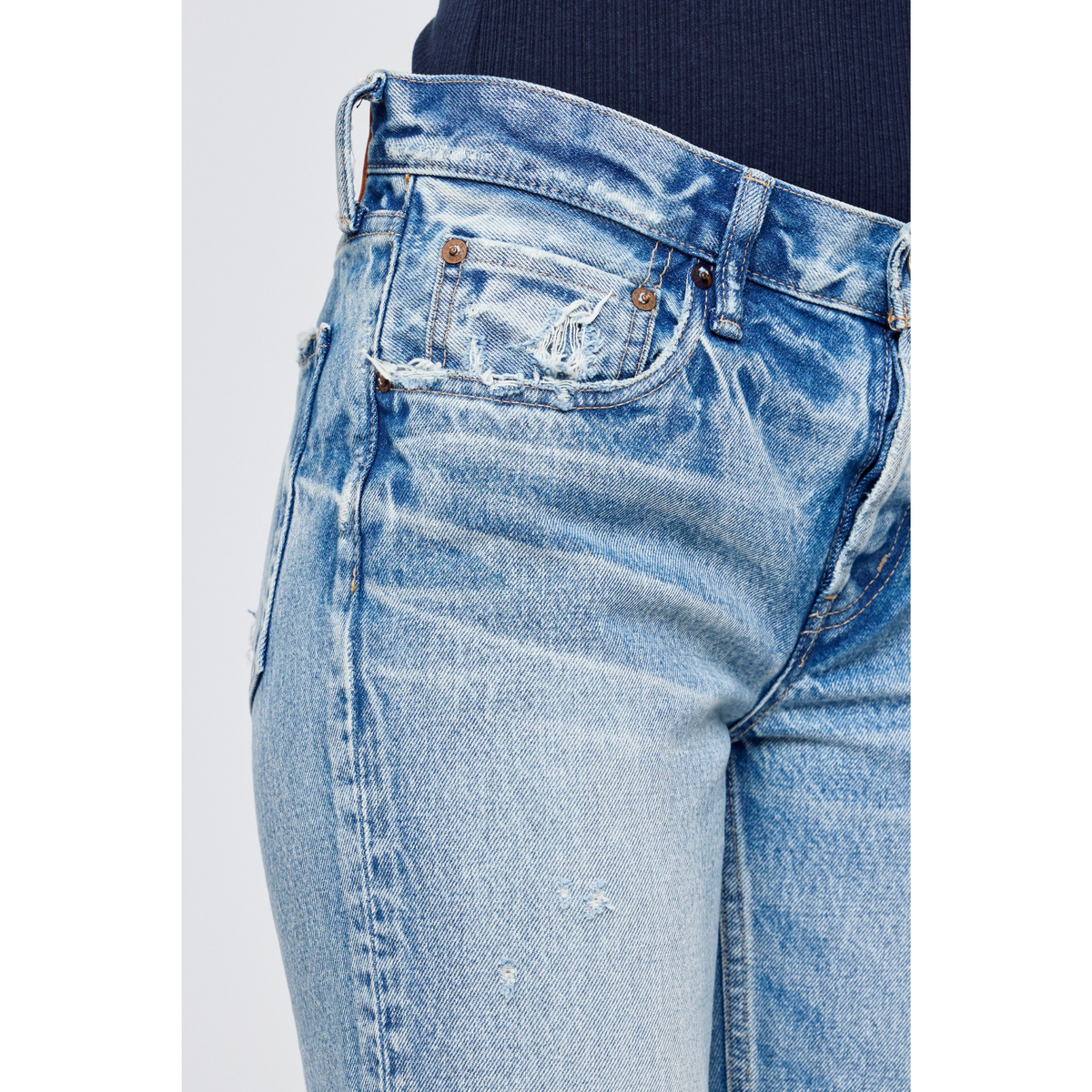 Straight Low Mattapan - Light Blue