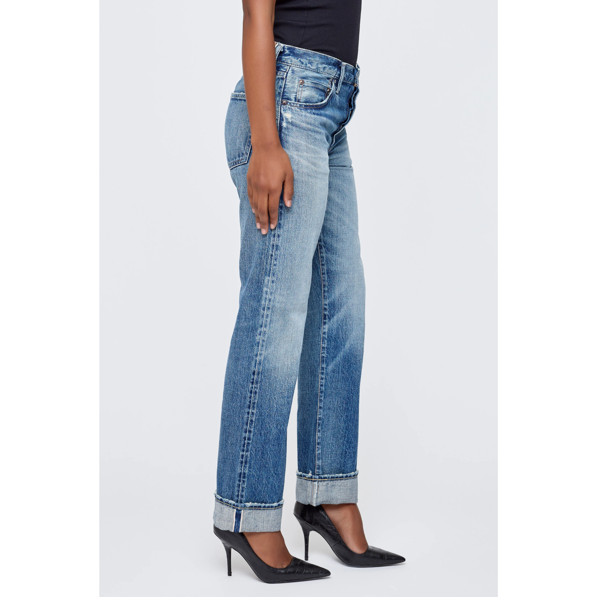 Straight Selvedge Deltona - Light Blue
