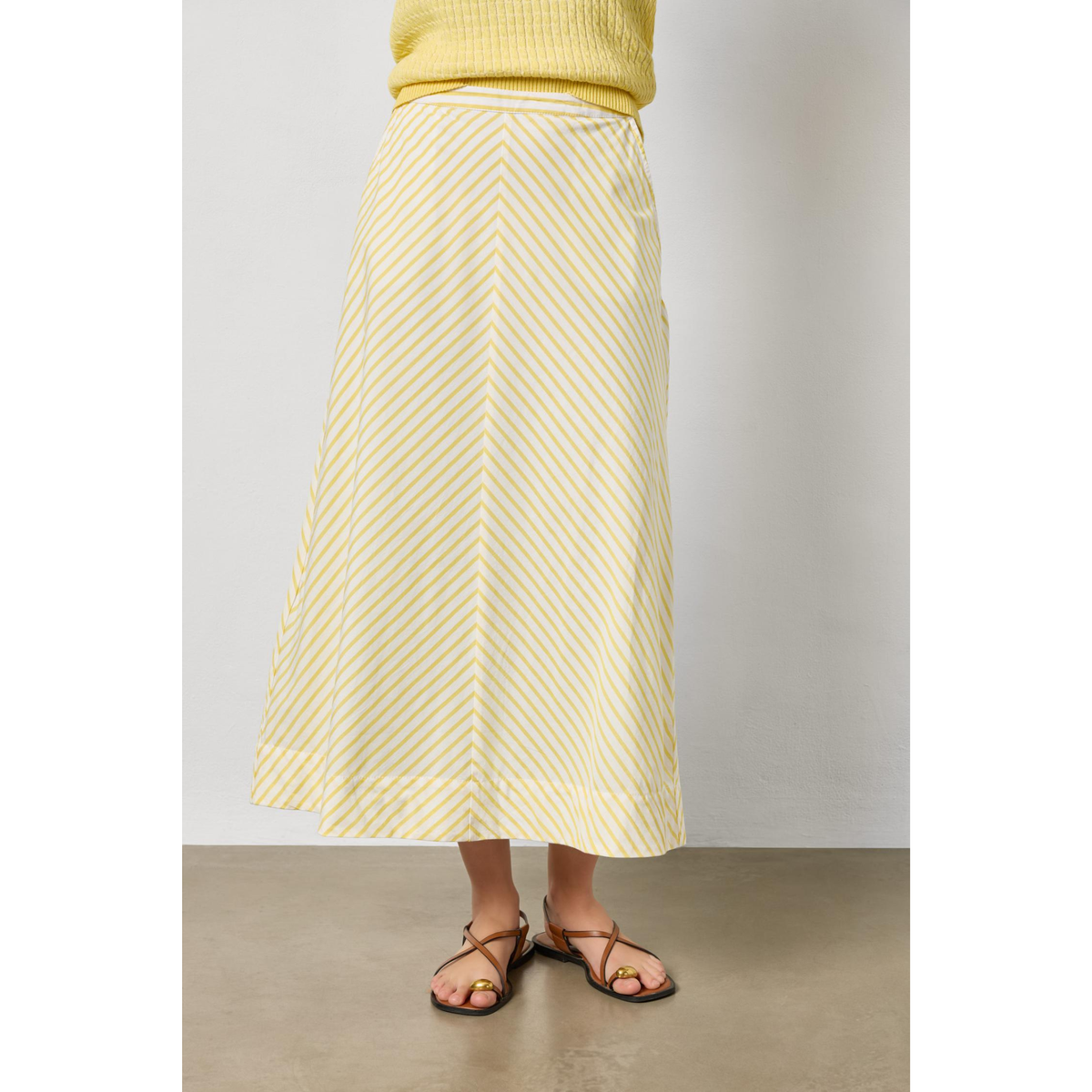 Stripe Maxi Skirt - Sunflower Stripe