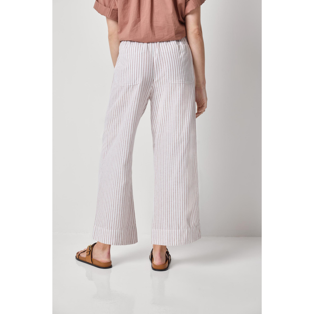 Stripe Pant - Bark Stripe