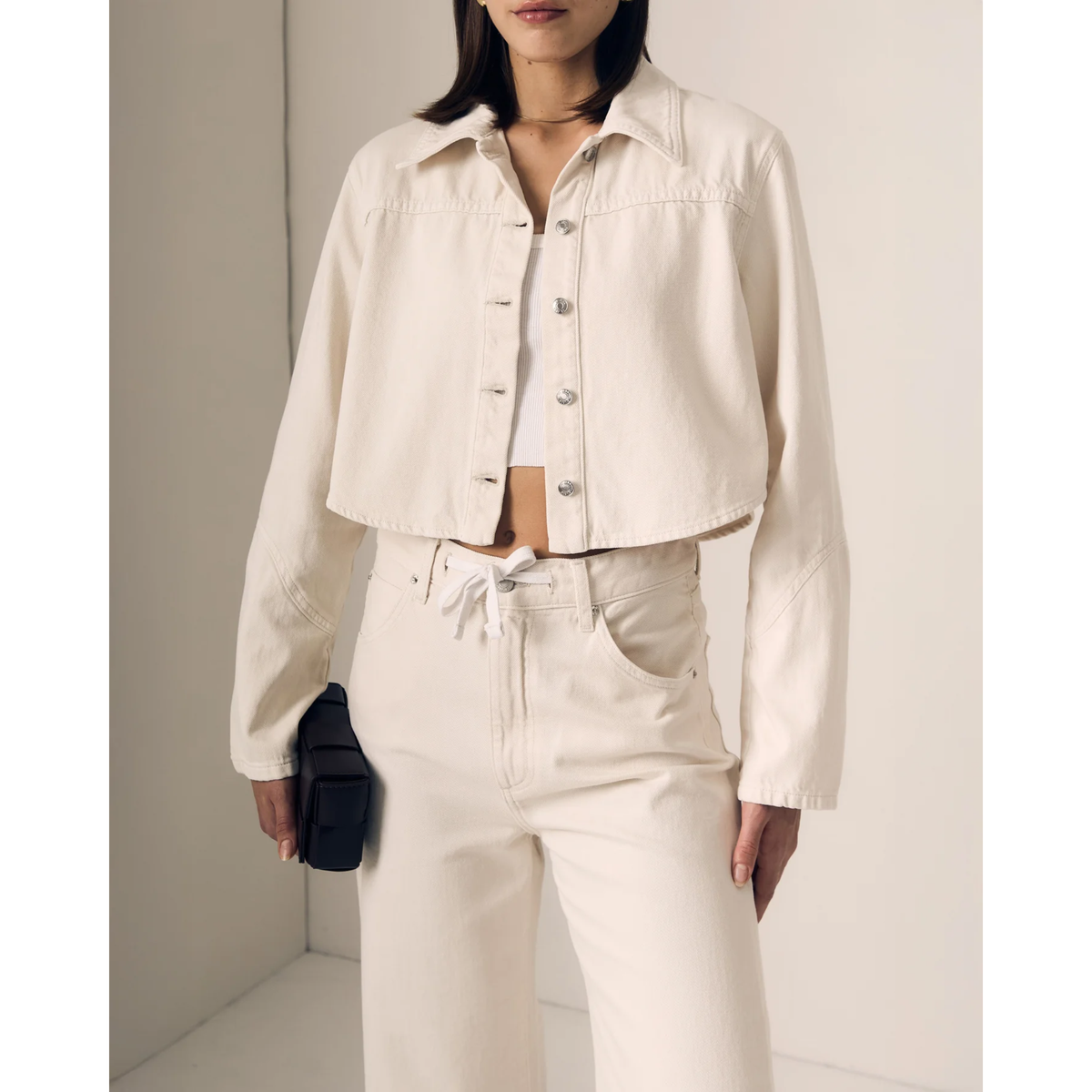 Swing Shirt Jacket - Bone