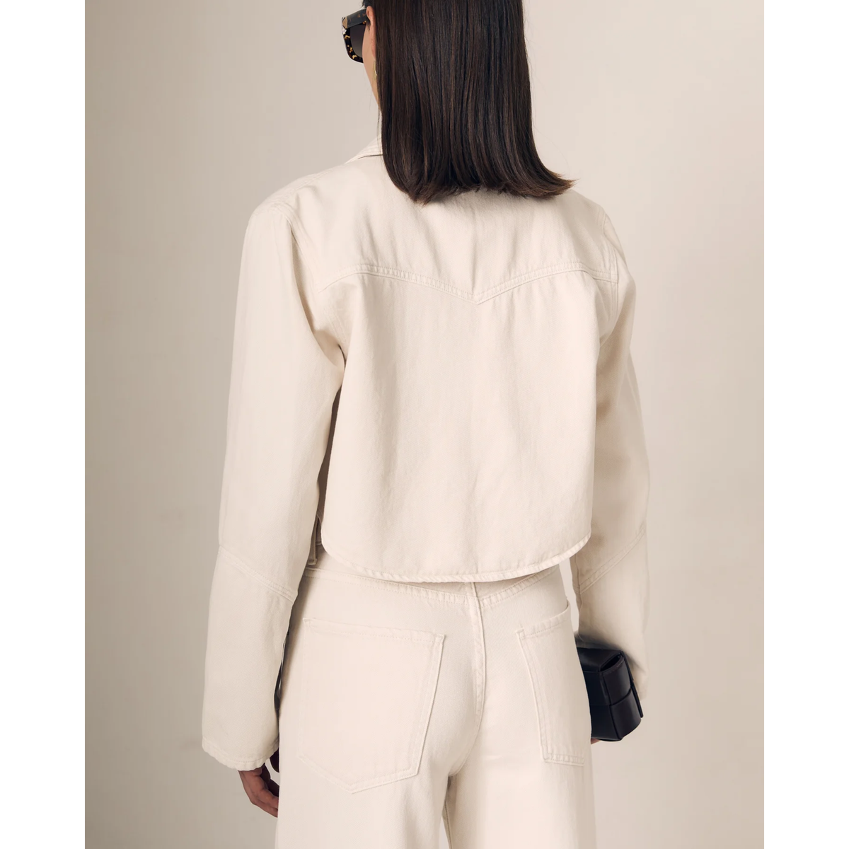 Swing Shirt Jacket - Bone