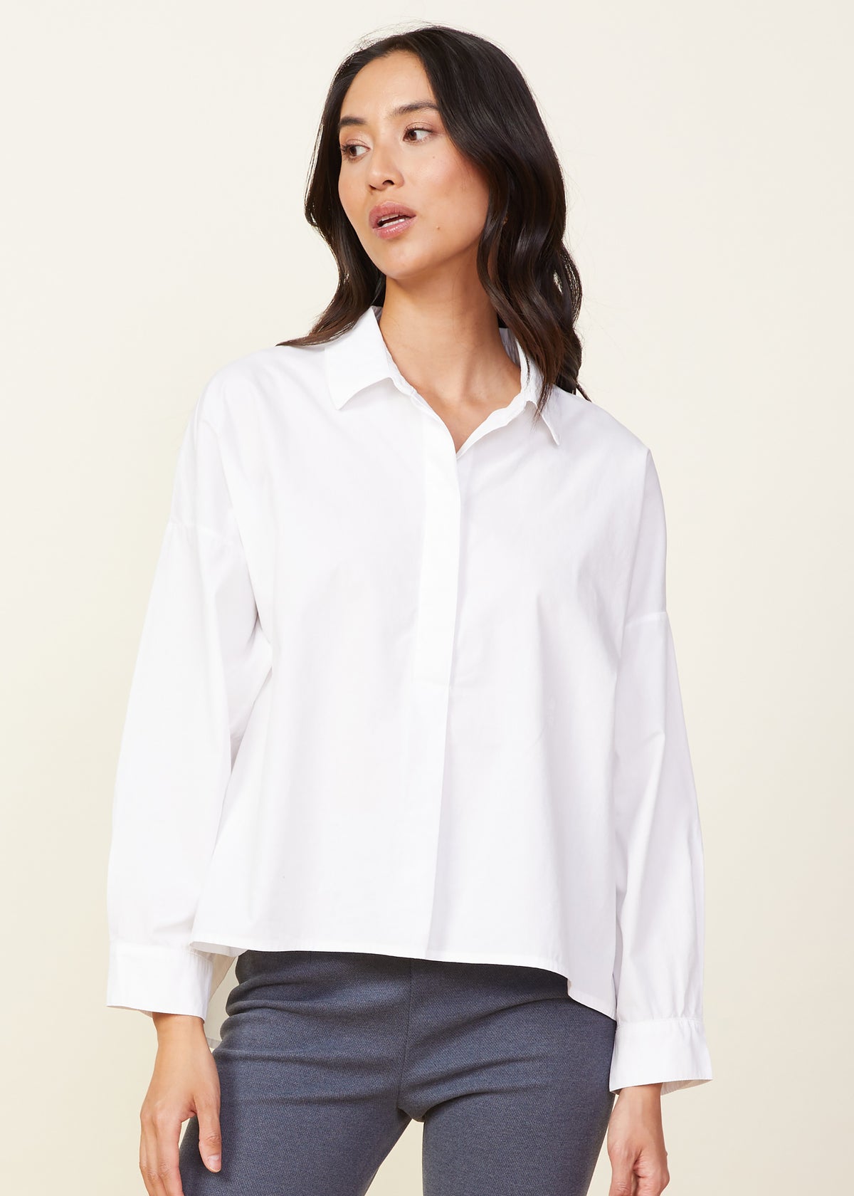 Poplin Oversized Shirt